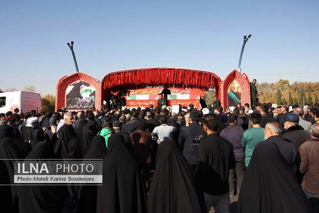 تشییع شهدای گمنام در اصفهان