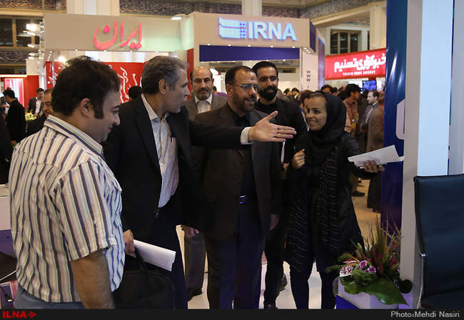 مهمانان غرفه ایلنا در سومین روز نمایشگاه مطبوعات و خبرگزاری‌ها 