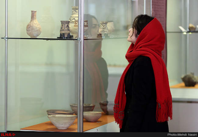 نمایش اشیای فرهنگی تاریخی استرداد شده ایران از ایتالیا در موزه ملی ا�