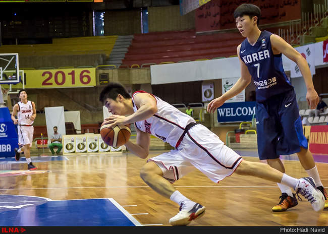 بیست و چهارمین دوره مسابقات بسکتبال قهرمانی جوانان آسیا: ژاپن - کره ج�