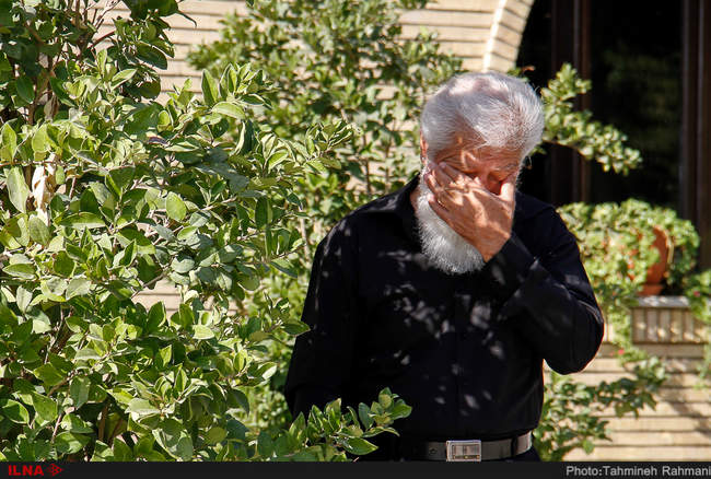 مراسم تشییع پیکر حسین عرفانی (دوبلور پیشکسوت)