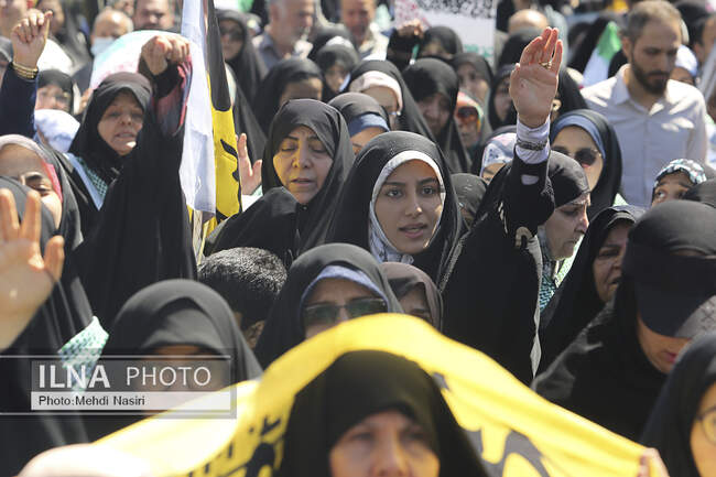  مراسم راهپیمایی روز قدس در تهران
