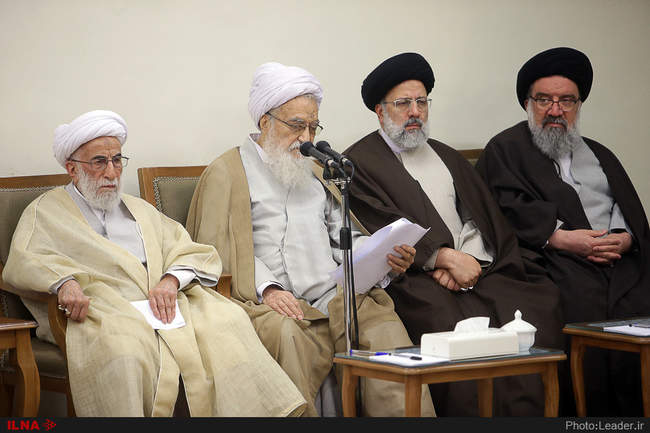 دیدار رئیس و اعضای مجلس خبرگان با رهبر معظم انقلاب 