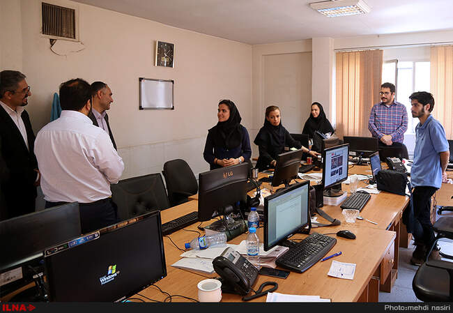 بازدید مدیرعامل صندوق بیمه اجتماعی کشاورزان، روستائیان و عشایر از خبرگزاری ایلنا