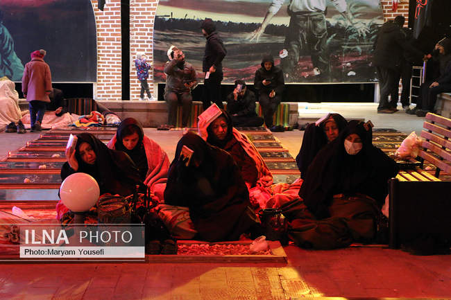احیای شب بیست و سوم رمضان در تبریز
