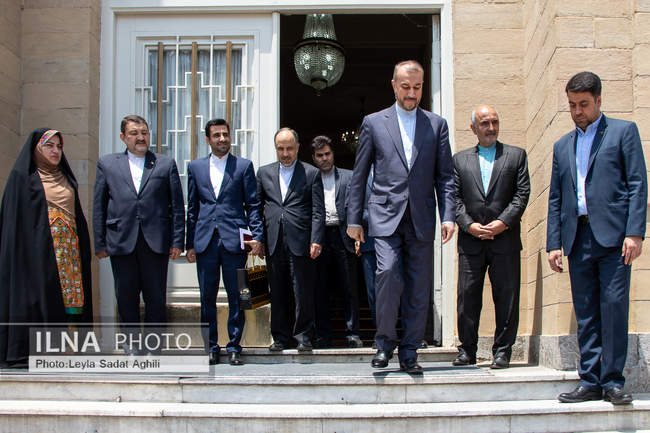 دیدار امیرعبداللهیان با وزیر امور خارجه برونئی دارالسلام