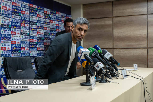 نشست خبری سرمربیان تیم پرسپولیس و پیکان