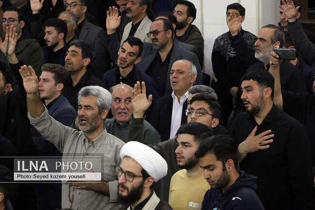 مراسم سوگواری مردم تبریز در فراغ رئیس جمهور و همراهانش