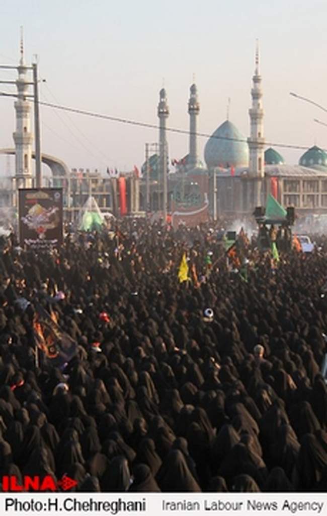 مراسم پیاده روی عزاداران حسینی