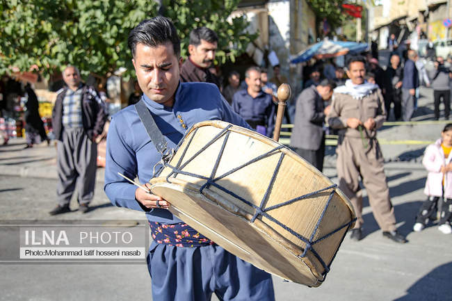 دومین جشنواره موسیقی خیابانی اقوام ایرانی در کامیاران