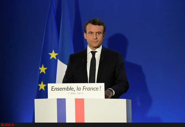 امانوئل ماکرون برنده انتخابات فرانسه /تصاویر/