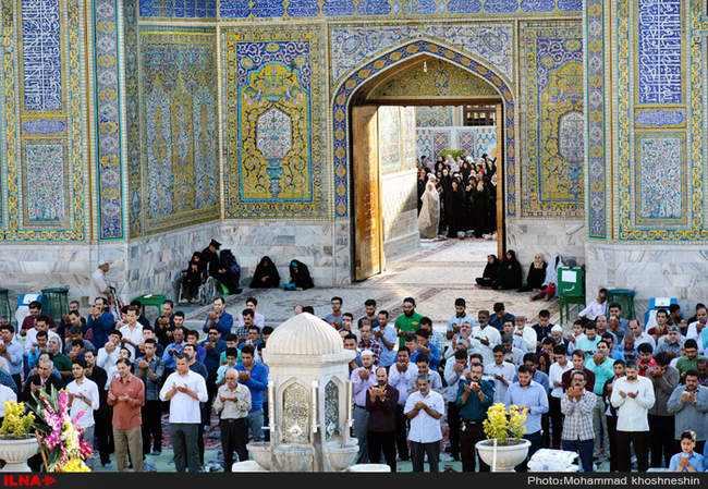 نماز عید سعید فطر در مشهد مقدس‎