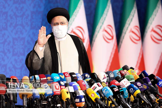  نشست خبری ابراهیم رئیسی