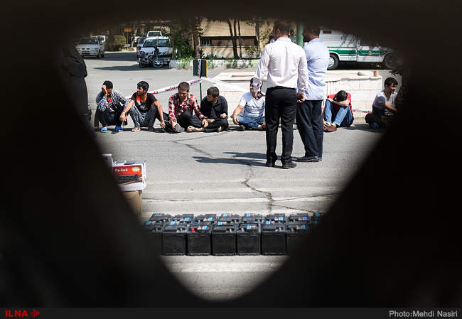 دستگیری ۷۴ سارق و یک باند سه نفره سرقت مسلحانه 