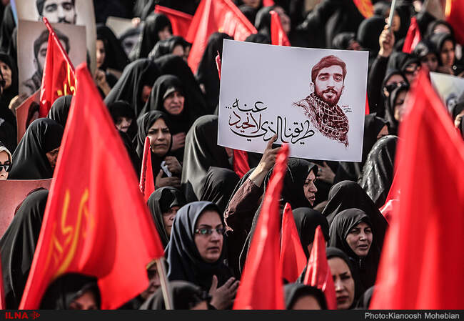 از حضور مسئولان عالی نظام در مراسم تشییع تا سلفی سپاهیان با فرزند ۲ساله شهید