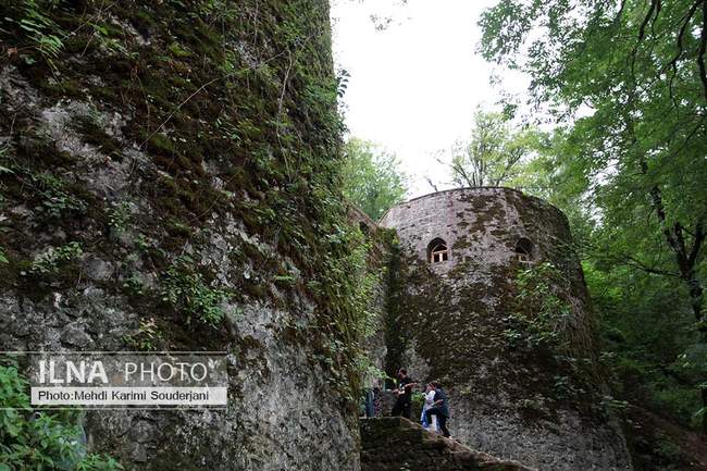  نماهایی از قلعه رودخان در استان گیلان