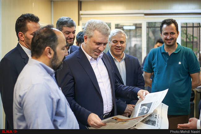 بازید رئیس سازمان میراث فرهنگی و گردشگری کشور از خبرگزاری ایلنا