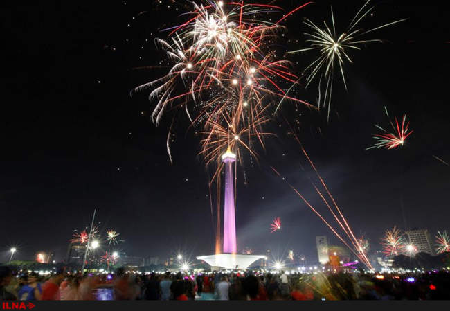 جشن شب سال نو میلادی