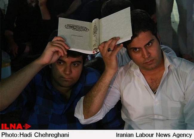 آیین‌ احیای شب بیست و یکم ماه رمضان / مسجد جمکران