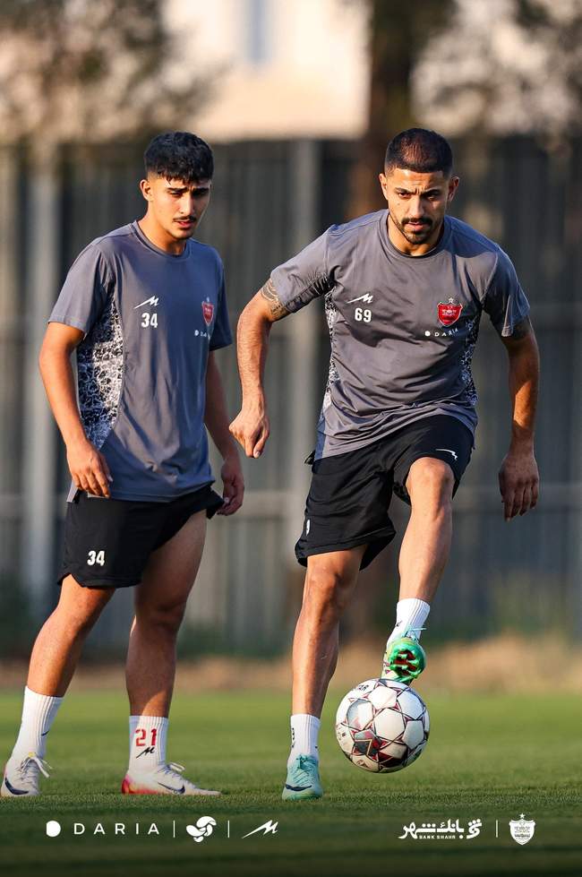 گزارش تصویری تمرین امروز پرسپولیس 