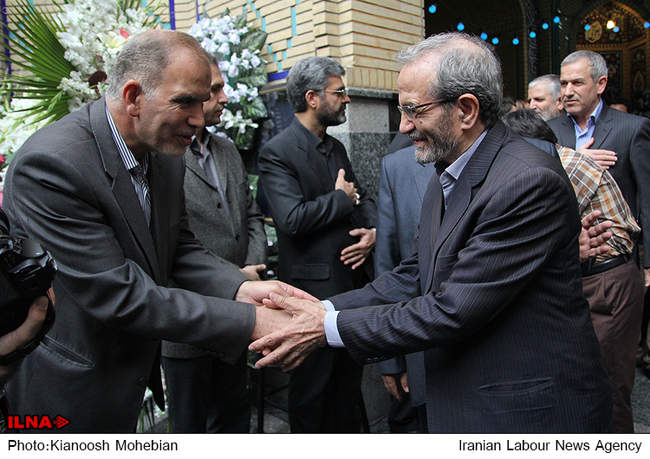 مراسم ترحیم همسر آیت الله خاتمی