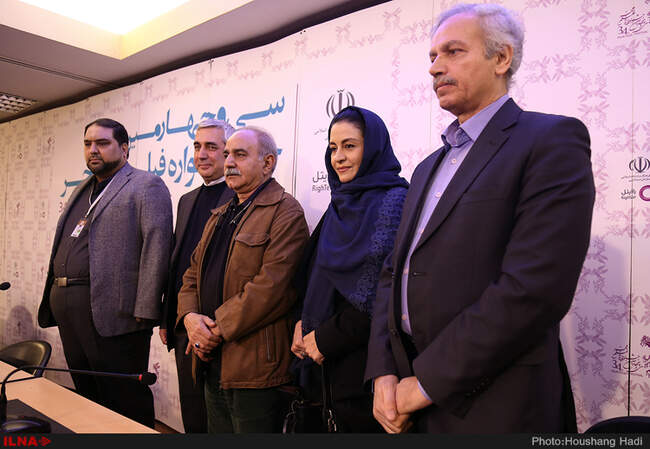 نشست خبری فیلم بادیگارد ساخته ابراهیم حاتمی‌کیا