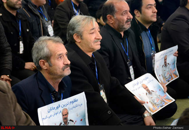 مراسم تشییع پیکر شهدای آتش‌نشان در مصلای امام خمینی(ره)/2