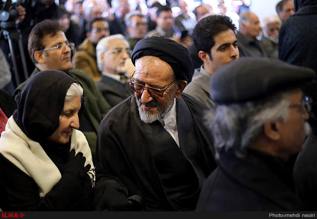 تشییع پیکر ابوالحسن نجفی 