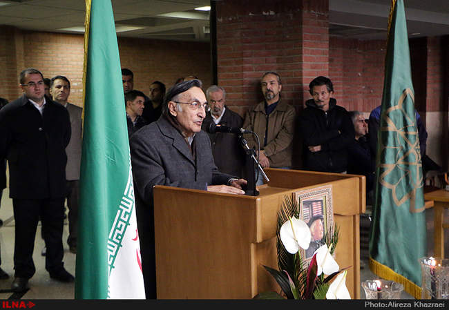 مراسم تشییع  پیکر مرحوم احمد منزوی