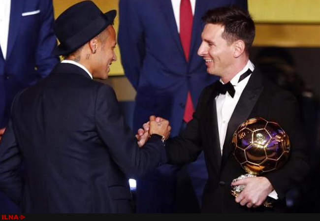 مسی برترین بازیکن اروپا در سال2015