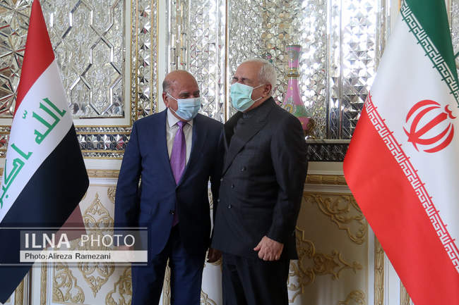 دیدار وزیر خارجه عراق با محمد جواد ظریف