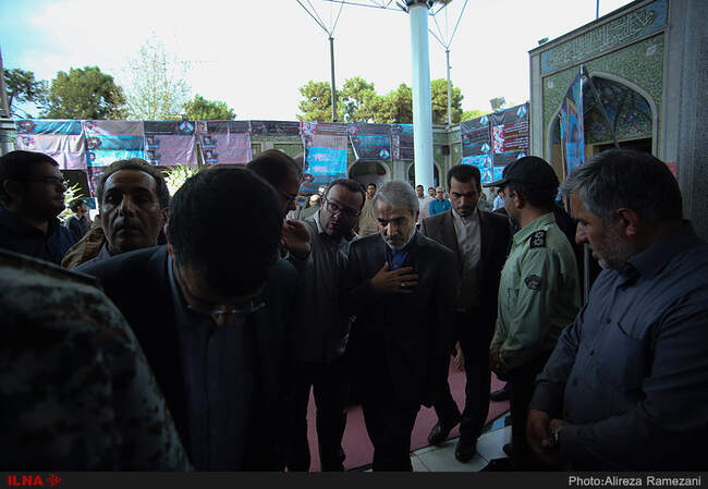 مراسم بزرگداشت شهید حججی در تهران