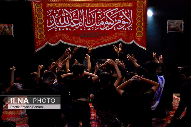 مراسم سینی گردانی شهرک عرب ها