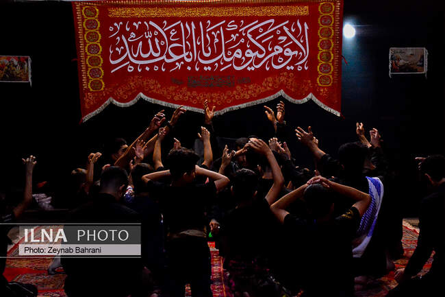 مراسم سینی گردانی شهرک عرب ها