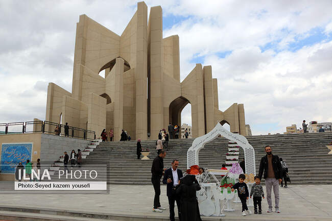 گردشگران نوروز در تبریز