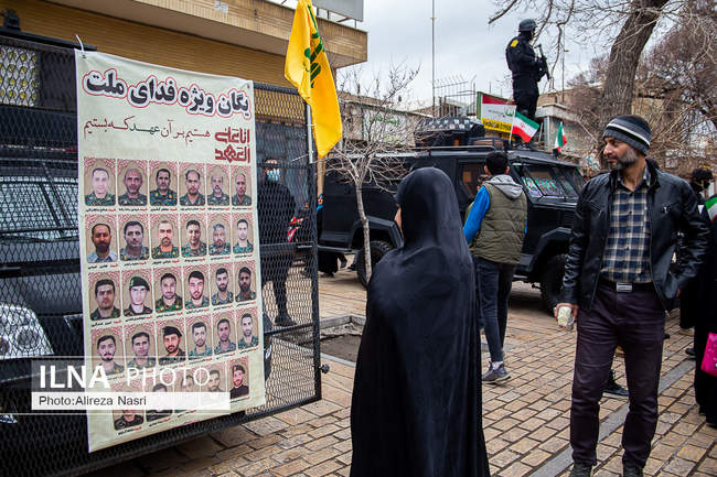 مراسم راهپیمایی ۲۲بهمن - قزوین