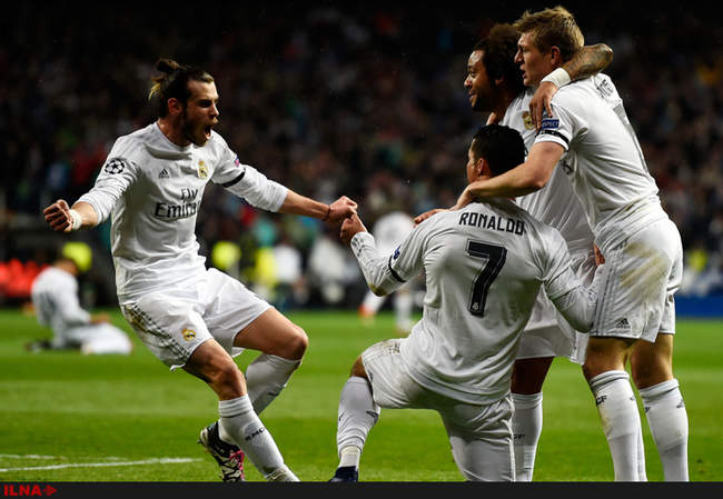 صعود رئال مادرید به نیمه نهایی لیگ قهرمانان اروپا