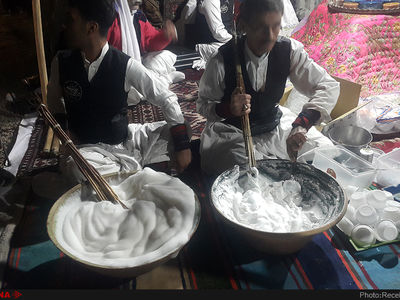 بستنی زمستانی خراسانی‌ها برای شب چله،‌ میراثی ملی 