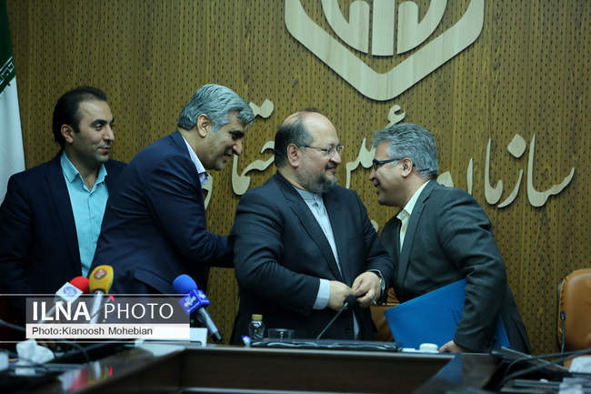 مراسم تودیع و معارفه مدیر عامل سازمان تامین اجتماعی