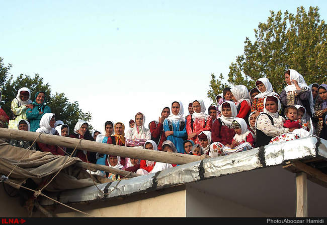 مراسم سنتی عروسی در روستای انبوه عمارلوی رودبار گیلان