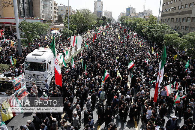 مراسم تشییع شهدای اقتدار - تهران / 2