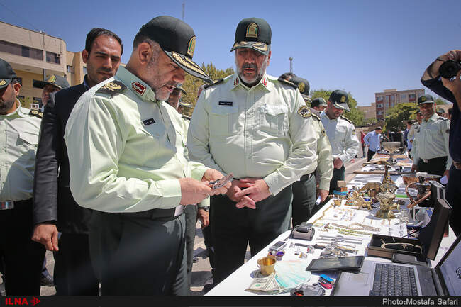 گزارش تصویری از دستگیری سارقان حرفه‌ای، خرده‌فروشان و معتادان متجاهر