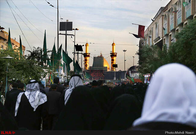 عزاداران حسینی در بین الحرمین /5