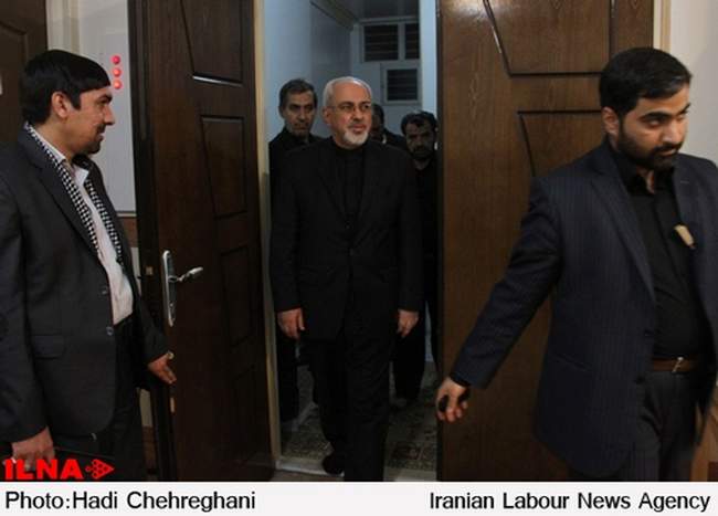 نشست خبری دکتر ظریف با خبرنگاران در استان قم