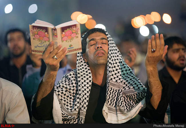 مراسم احیای شب نوزدهم ماه مبارک رمضان در مسجد مقدس جمکران