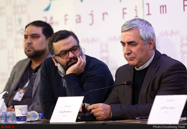 نشست خبری فیلم بادیگارد ساخته ابراهیم حاتمی‌کیا