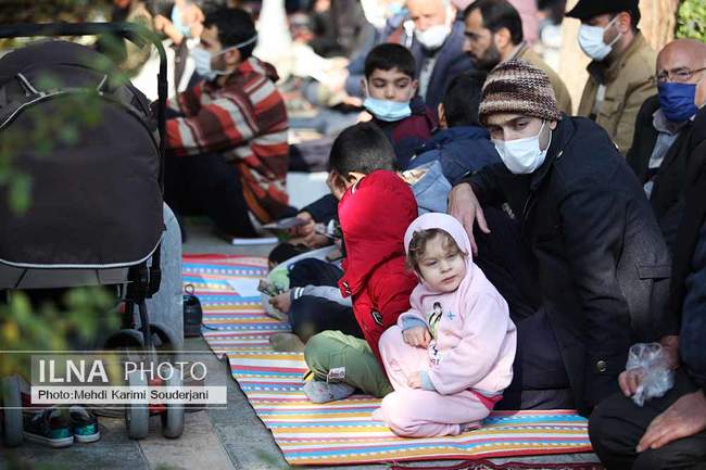 نماز باران در اصفهان 