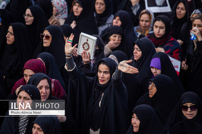 تشییع شهدای مدافع امنیت در قزوین