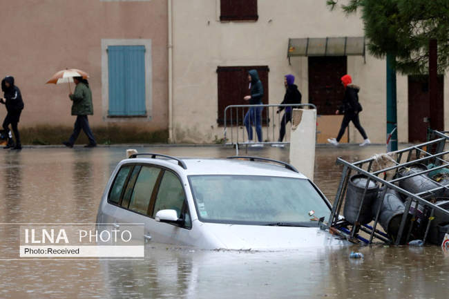 سیل در جنوب فرانسه