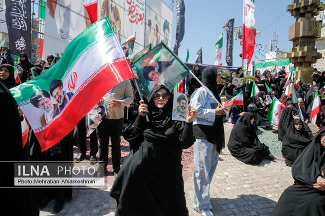 مراسم اربعین رهبر شهید انقلاب در تهران / 1